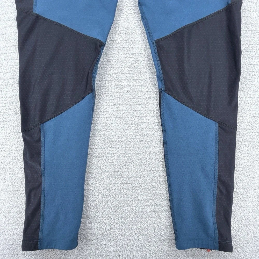 Nike Kiger Trail Running Tights Men 2XL Blue Dri-FIT Zip Ankle 620122